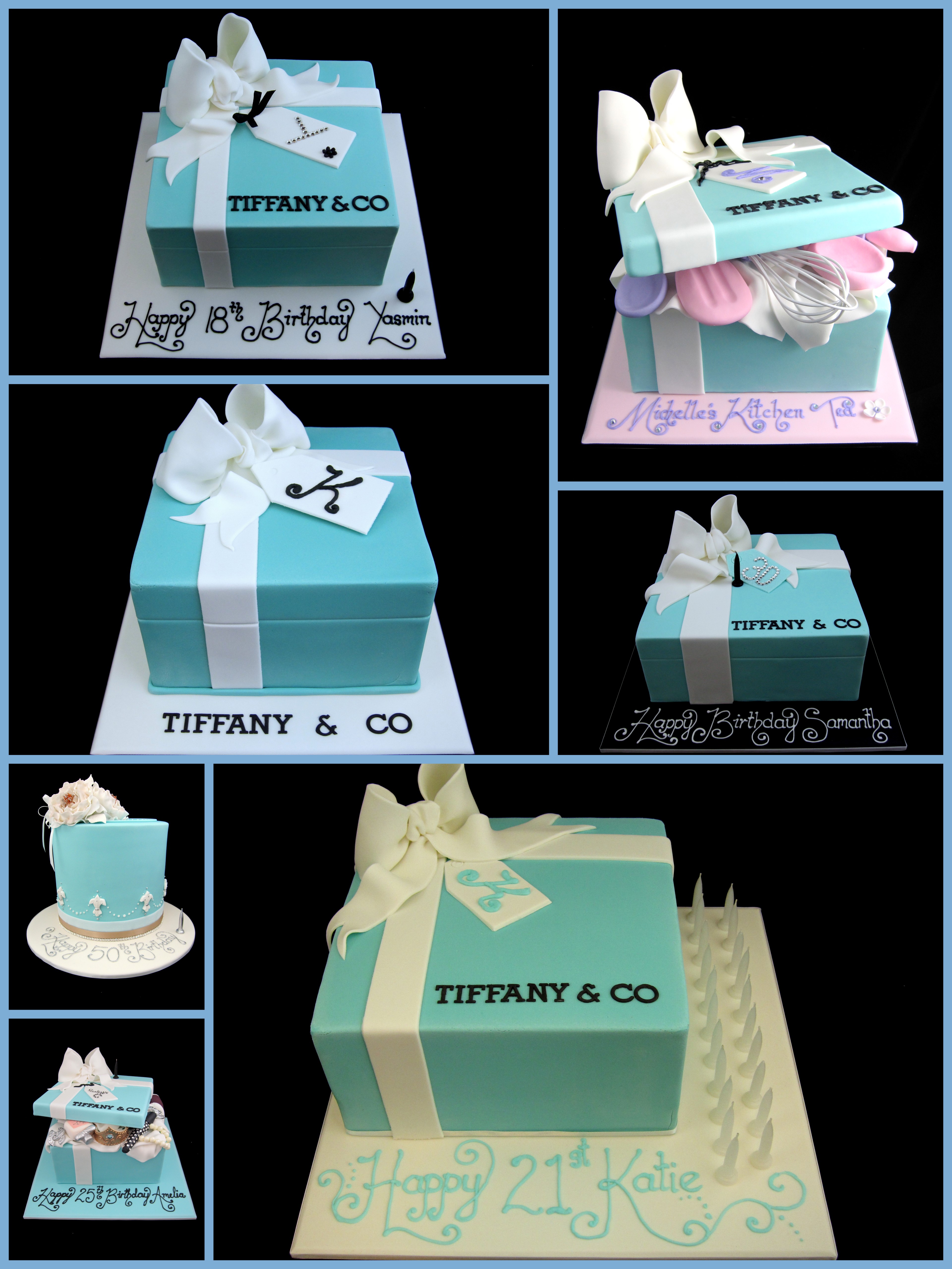 tiffany and co cake ideas