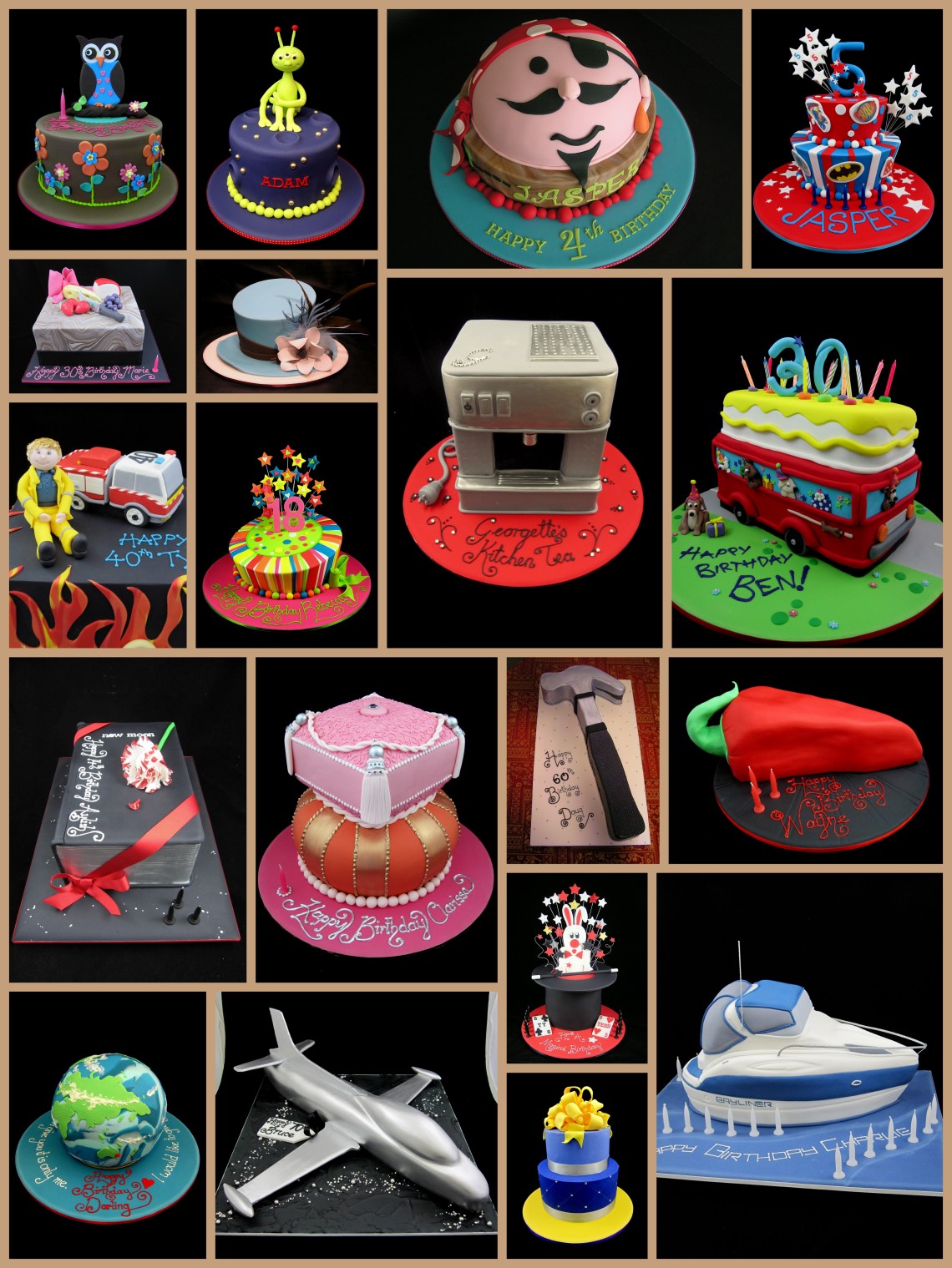 fun cake designs inspired by michelle cake designs